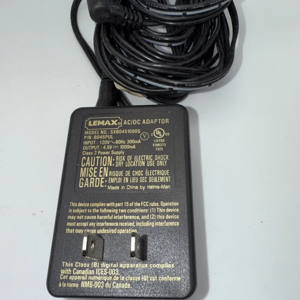 Lemax 3 Way Multi Power Cord Adapter Halloween House Lighting Display